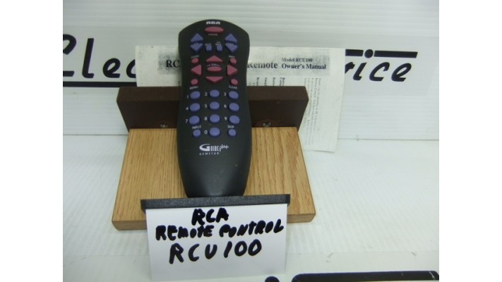 Rca  RCU100 remote control.